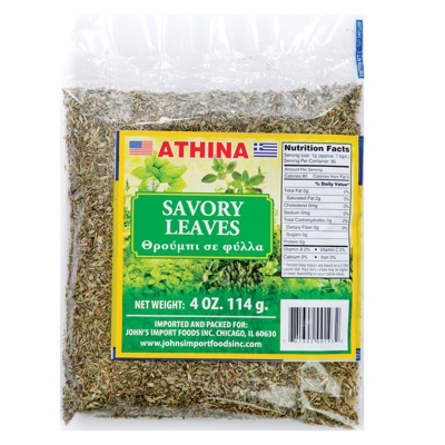 SAVORY LEAVES, GREEK