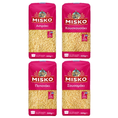 MISKO ASTRAKI (STARS), COUSCOUS, PEPONAKI (MELON), MISKO&nbsp;SOUSAMAKI (SEME FINE)